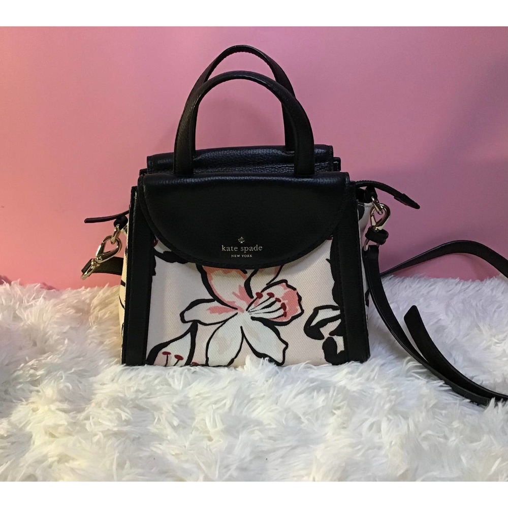 Kate Spade Satchel Handbag Tiger Lily